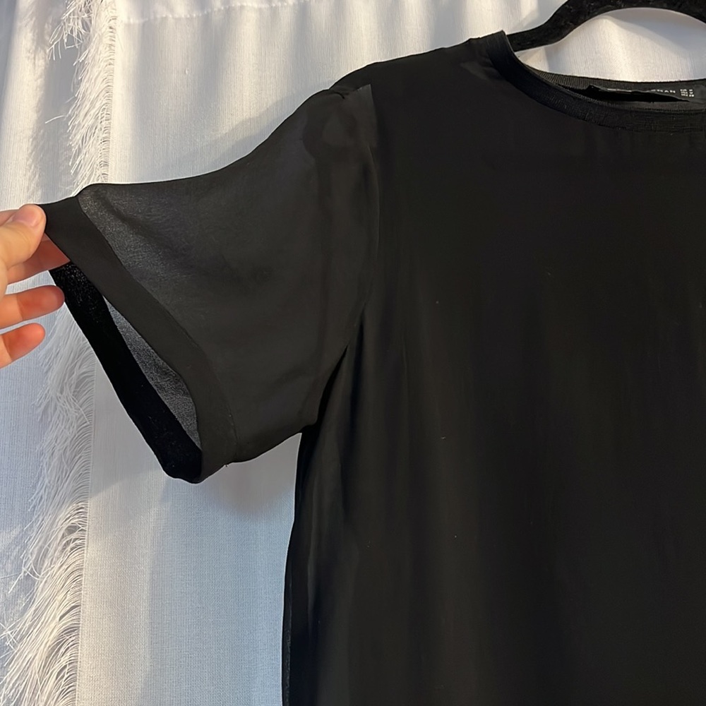 Zara lined black dress - Picture 2 of 15